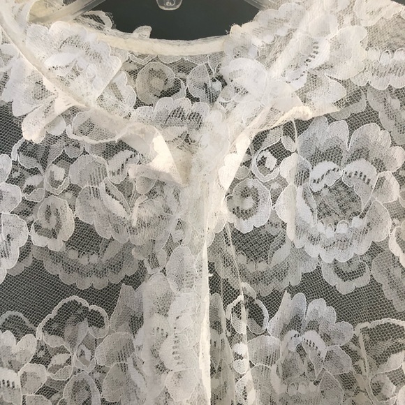 Vintage Lace Beach Cover-Up - Picture 2 of 7